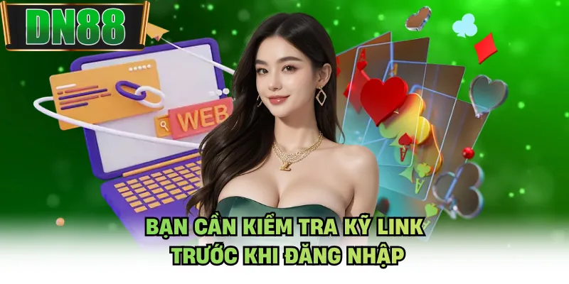 Bạn cần kiểm tra kỹ link trước khi đăng nhập