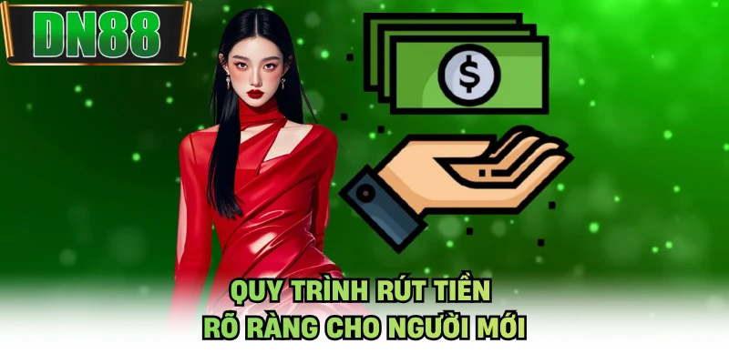 Quy trình rút tiền rõ ràng cho người mới